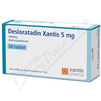 Desloratadin Xantis 5mg tbl.nob.30