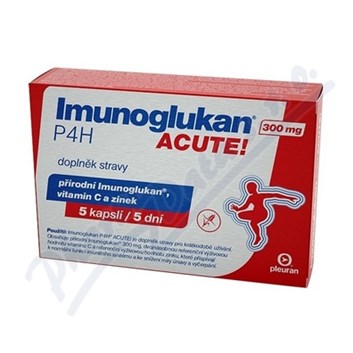 Imunoglukan P4H ACUTE! cps.5
 - Datum expirace: 31.01.2025