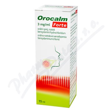 Orocalm Forte 3mg/ml orm.spr.sol.1x15ml