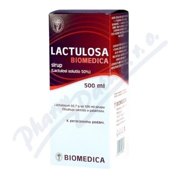 Lactulosa Biomedica 667mg/ml sir.500ml