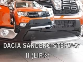 Zimní clona - kryt chladiče, Dacia Sandero II Stepway, 2016->, dolní, po faceliftu