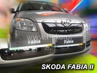 Zimní clona - kryt chladiče, Škoda Fabia II, 2007->2010, HB, Combi, (spodní)