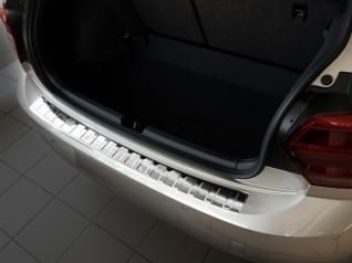 Nerezový kryt hrany nárazníku/kufru, VW Polo VI, 2017-