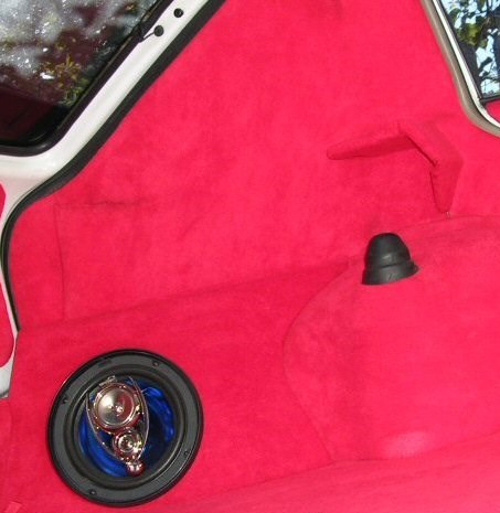 Potahová elastická látka pro čalounění interiéru auta zelená světlá 100x150cm