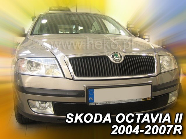 Zimní kryt chladiče Škoda Octavia II r.v. 2004-2007 dolní
