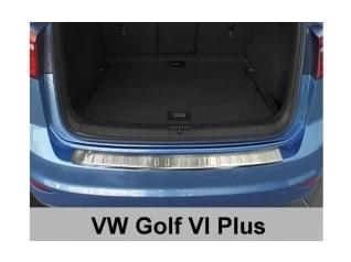 Nerezový kryt hrany nárazníku/kufru, VW GOLF VI PLUS 5D, 2009->