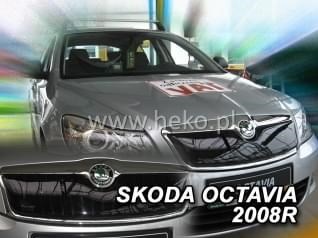 Zimní clona - kryt chladiče, Škoda Octavia II, 2008 - 2013, po faceliftu, Combi / Limousine