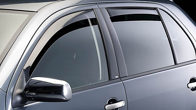 Ofuky oken Škoda Fabia II Hatchback od r.v. 2007 přední + zadní