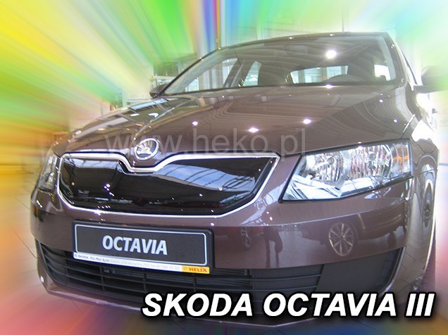 Zimní clona Škoda Octavia III 16R horní, CZ 151 po Face liftu