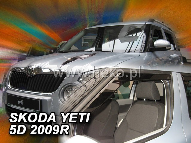 Ofuky oken Škoda Yeti 5dv od r.v. 2009 přední