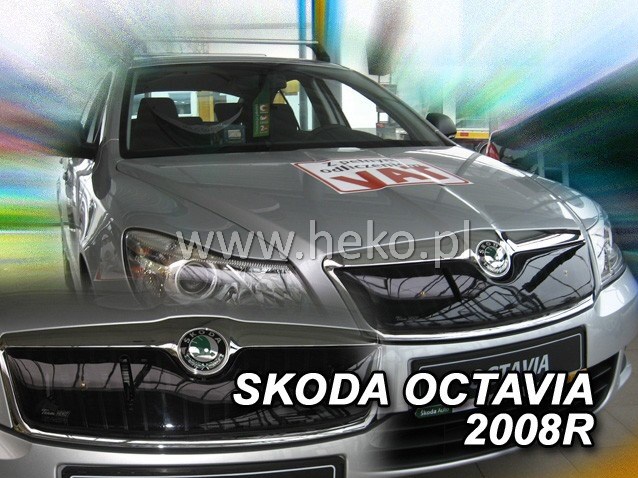 Zimní kryt chladiče Škoda Octavia II Lim/Combi r.v. 2008-2013 po faceliftu