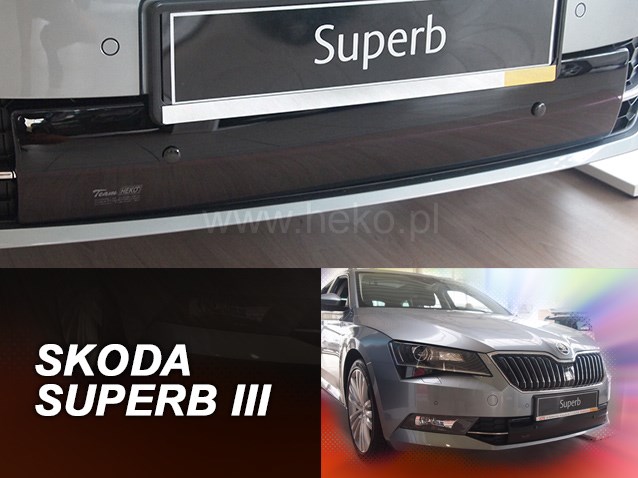 Zimní kryt chladiče Škoda Superb III od r.v. 2015 dolní
