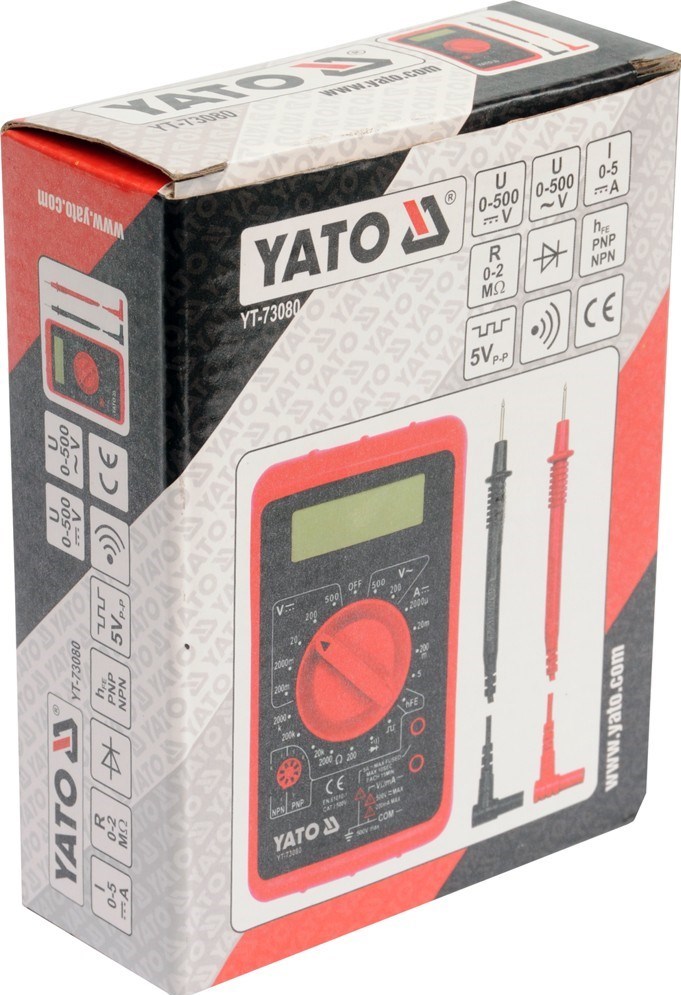 Multimetr digitální, YATO 73080