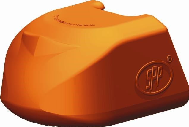 Kryt závěsného zařízení - oranžový SD-01
