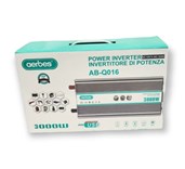 Měnič napětí do auta z 12V na 220V 2000W kovový + USB