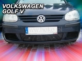 Zimní clona - kryt chladiče, VW Golf V, 2004->2008, mimo Combi, (spodní)