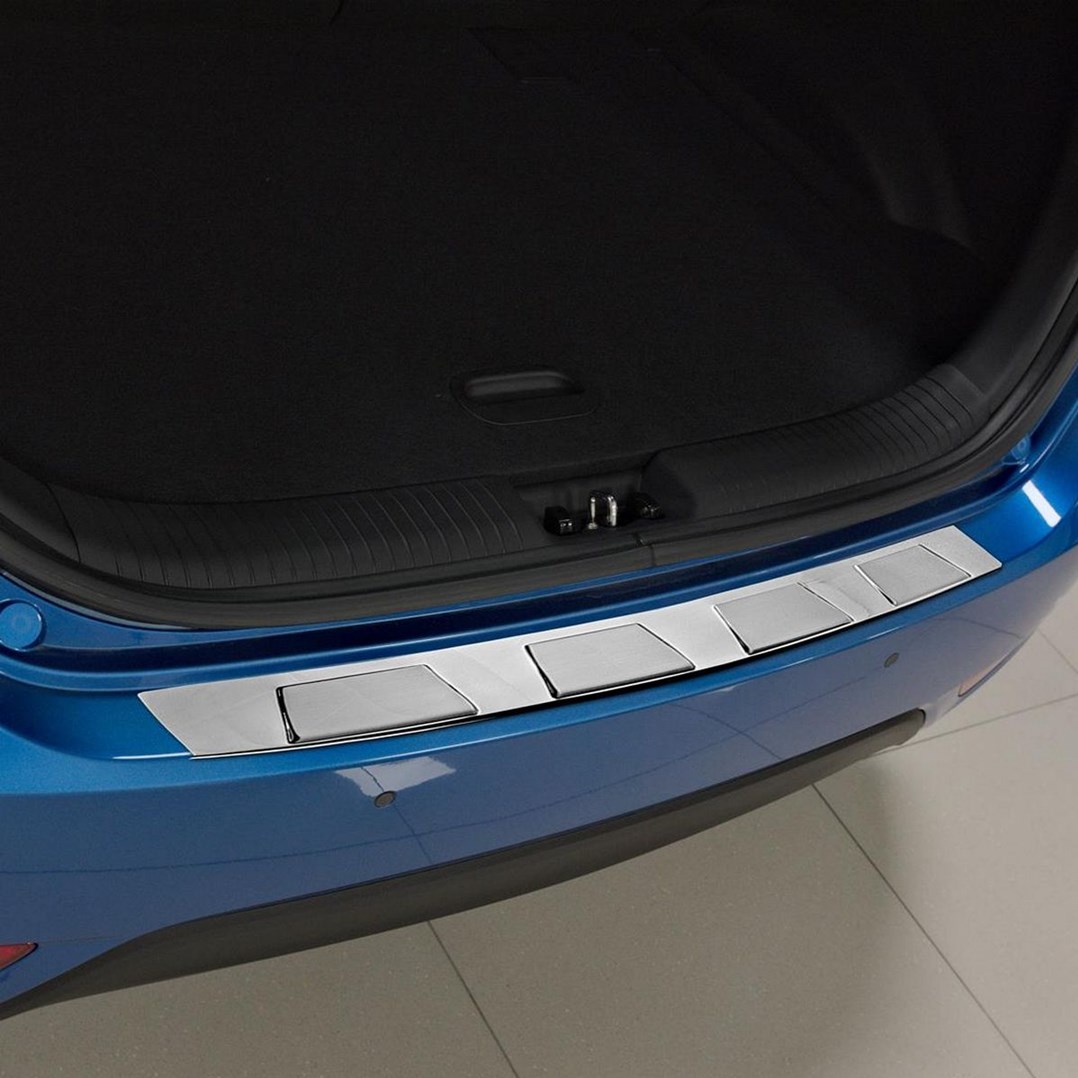 Nerezový kryt hrany nárazníku, Hyundai ix20 I, 2015-, Hatchback, po faceliftu