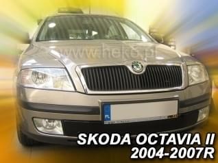 Zimní clona - kryt chladiče, Škoda Octavia II, 2004->2007, (dolní)