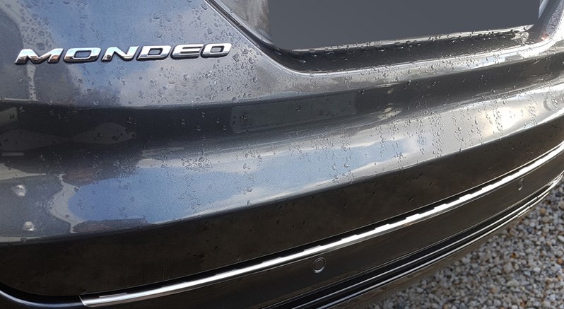 Nerezový kryt hrany nárazníku/kufru, Ford Mondeo MK5, 2014->, Turnier