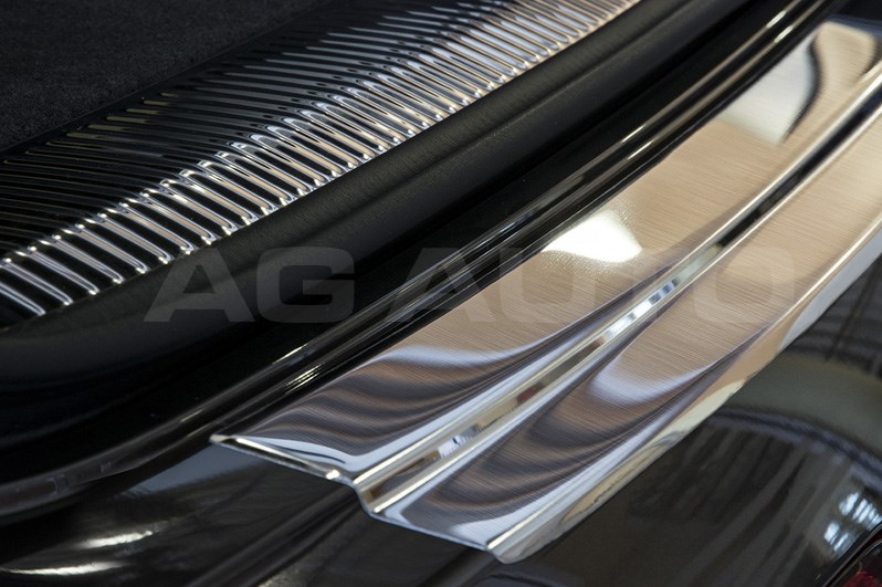 Nerezový kryt hrany nárazníku/kufru, Audi Q7 II, 2015->