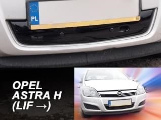 Zimní clona - kryt chladiče, Opel Astra H, 2007 - 2014, 5.dveř, dolní, po faceliftu