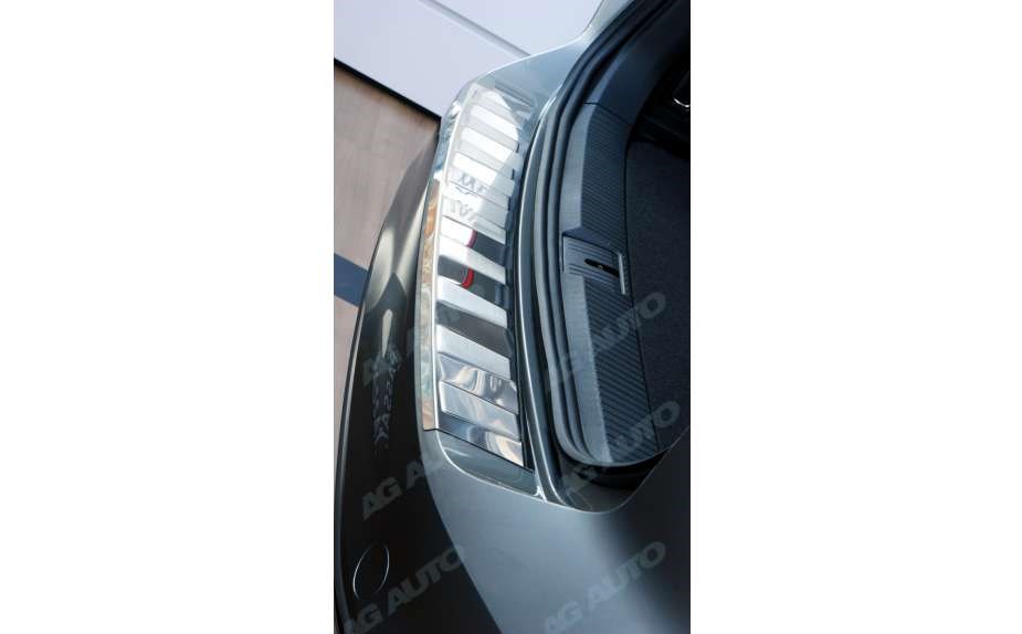Nerezový kryt hrany nárazníku, Volkswagen Passat B8, 2014->, Combi