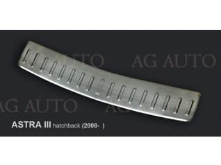 Nerezový kryt hrany nárazníku/kufru, OPEL ASTRA III Hatchback, 2004->