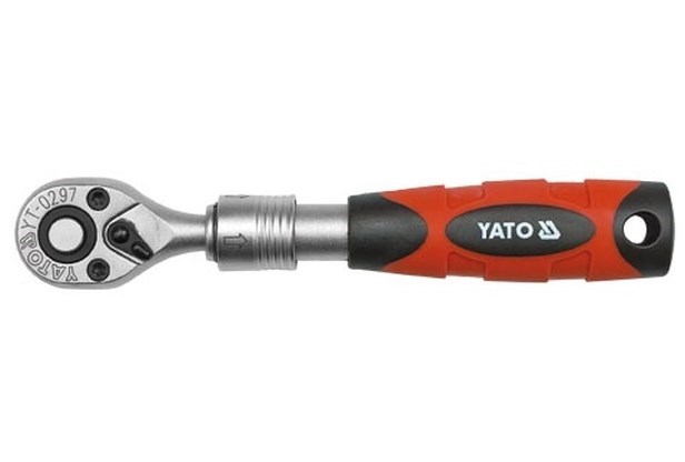 YATO Ráčna 1/4" 150-200 mm s teleskopickou rukojetí YT-0297
