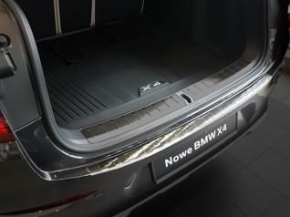 Nerezový kryt hrany nárazníku/kufru, BMW X4 II G02, 2018-