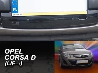 Zimní clona - kryt chladiče, Opel Corsa D, 2011->, po faceliftu