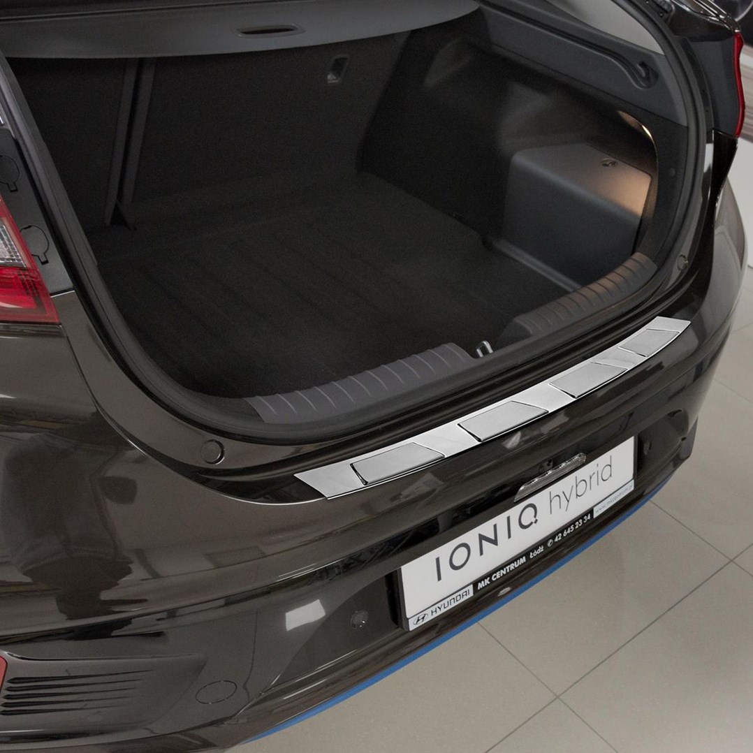 Nerezový kryt hrany nárazníku, Hyundai Ioniq (AE) , 2016-, Hatchback