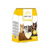 FINE CAT Family granule pro KOČKY Kuře 1kg