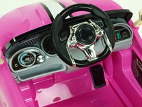 Dětské el. autíčko s RC a ovládací tyčí - GTR88A.pink