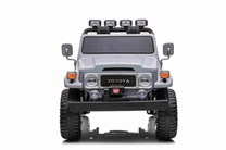 Dětská elektrické autíčko TOYOTA FJ-40 - šedá