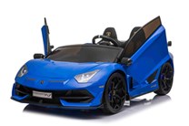 Dětské elektrické licenční  Lamborghini Aventador SVJ Roadster pro 2 děti  MODEL 2023 - modré