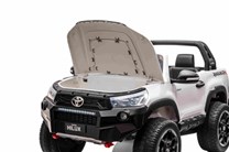 dětské el. autíčko Toyota  HILUX  RUGGED-X - matná stříbrno-šedá