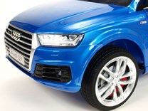 Dětské elektrické auto Audi Q7 s 2,4G DO - modré