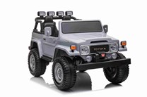 Dětská elektrické autíčko TOYOTA FJ-40 - šedá