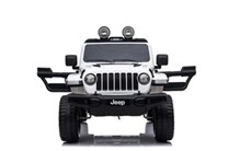 Dětský elektrický licenční Jeep Rubicon 4x4,  model 2023 -  bílé