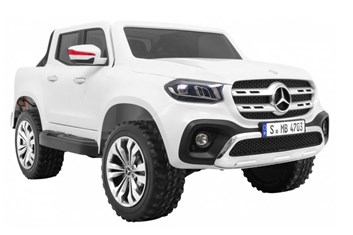 Mercedes  Benz X-Class 4x4, dvoumístný pick up s 2.4G DO, bílá barva