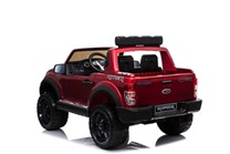 Dětský. elektrický pick-up Ford Raptor  pro 2 děti v  červené lakované barvě