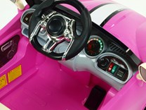 Dětské el. autíčko s RC a ovládací tyčí - GTR88A.pink