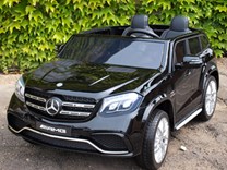 Dětské elektrické autíčko pro 2 děti , Mercedes GLS63 , náhon  4x4 , černá lakovaná