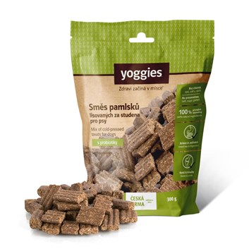 Yoggies  směs pamlsků lisovaných za studena 300 g