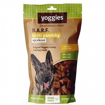 Yoggies B.A.R.F. krůtí výcvikové pamlsky 45 g