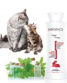 Biogance šampón Fleas away - CAT Antiparaz. 250 ml